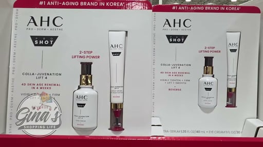 AHC Pro Shot Colla-Juvenation Serum + Eye Cream