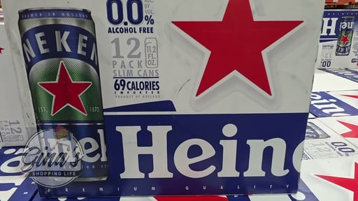 Heineken 0.0 Non-Alcoholic Lager - Holland - 12-Pack / 11.2 oz Cans