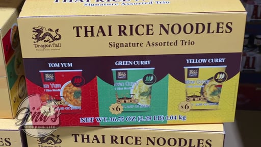Dragon Tail Assorted Thai Rice Noodles 16ct/36.75oz
