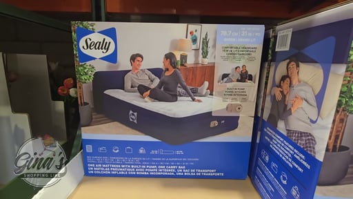 Sealy Queen Airbed with Headboard