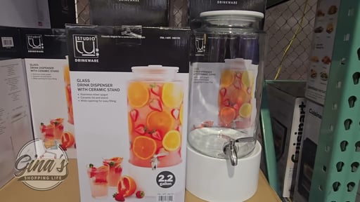 Denmark Drink Dispenser with Ceramic Stand