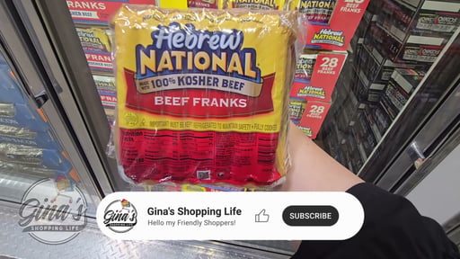 Hebrew National Beef Franks 4/12 oz Packs