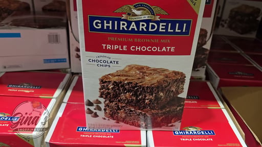 Ghirardelli Triple Chocolate Brownie Mix 6-Pack