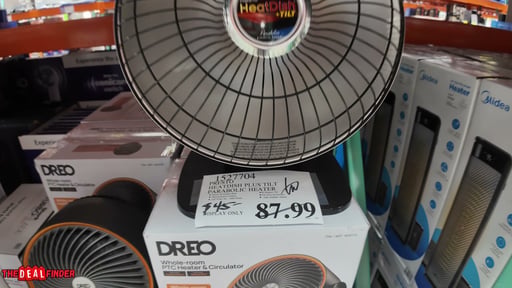 Presto HeatDish Plus Tilt Parabolic Heater