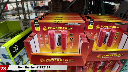Powerpaw 501 Rechargeable Hand Warmers - 2pk