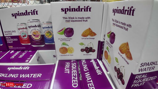 Spindrift Sparkling Water Discovery Variety Pack, 30 Cans/12 fl oz (11.25 qts)