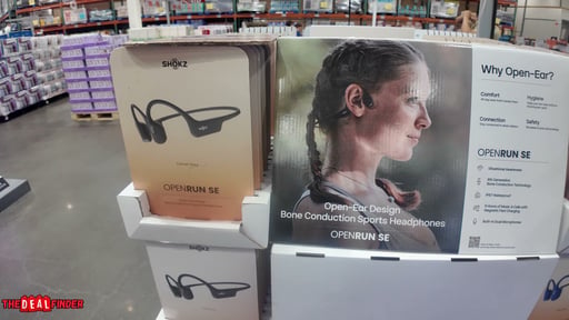 Shokz Dark Gray OpenRun SE Sports Bone Conduction Headphones