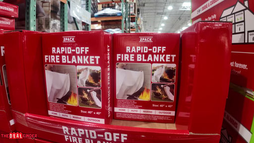 RAPID-OFF Fire Blanket 2-Pack