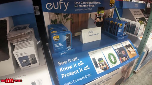 eufy E340 Video Doorbell with Dual Cameras