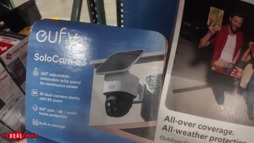 eufy Security SoloCam S3 Pan Tilt Outdoor Camera