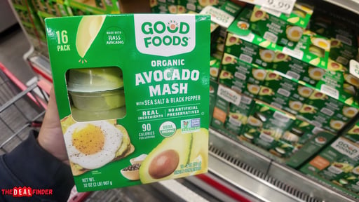 Good Foods Organic Avocado Mash 16/2 Ounce Packages