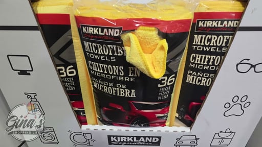 Kirkland Signature Microfiber Towel Ultra Plush 36 Pack