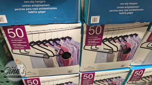 Flocked Non-Slip Hangers 1/8" Wide - 50 Pack