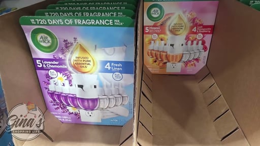 Air Wick Scented Oils 1 Warmer + 9 Refills