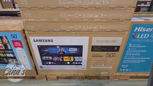 Samsung 50" Class Crystal UHD 4K Smart TV (UN50U8000HD) - 49.5" Diagonal