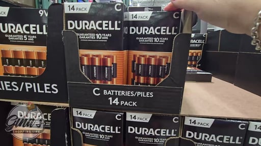 Duracell Power Boost Alkaline C Batteries 14-Pack