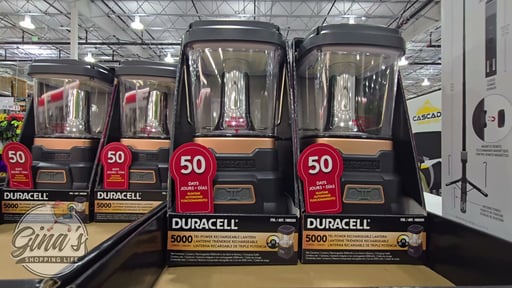 Duracell Tri-Power Solar Lantern 5000 Lumens