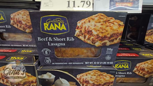 Rana Beef Short Rib Lasagna 42 Ounce Package