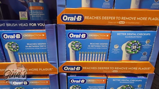 Oral-B Brush Heads Cross Action 10-Pack