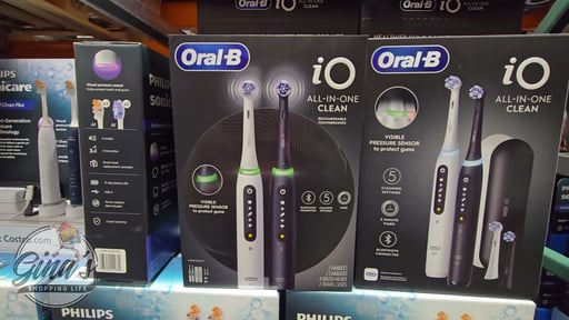 Oral-B iO All-in-One Clean Rechargeable Electric Toothbrush Handles 2-Pack