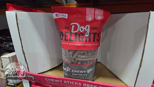 Dog Delights Chewy Beef Sticks, 3 Pounds
