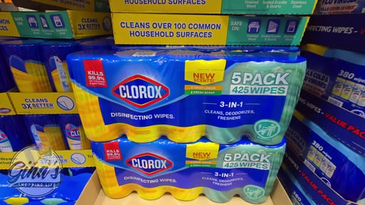 Clorox Disinfecting Wipes, Variety Pack, 85-Count, 5-Pack