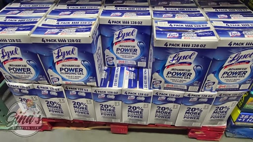 Lysol Advanced Toilet Bowl Cleaner, 4-Pack, 32 fl oz Bottles