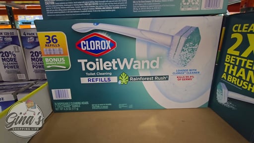 Clorox ToiletWand Disposable Toilet Cleaning System, 36 Count with 1 Wand