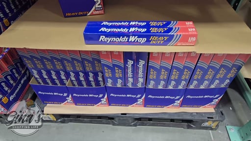 Reynolds Wrap Heavy Duty Aluminum Foil, 2 Count, 150 sq ft Each