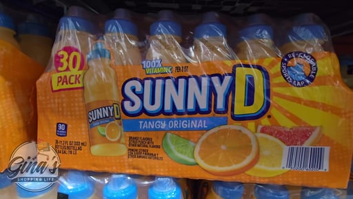 Sunny D Tangy Original Citrus Punch, 30 Pack, 11.3 fl oz
