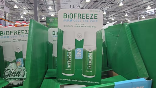 Biofreeze Topical Pain Reliever 2x3 oz Roll-On