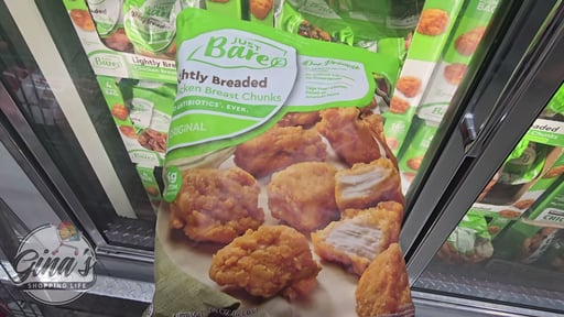 Just Bare Chicken Lightly Breaded Bites 4 lbs