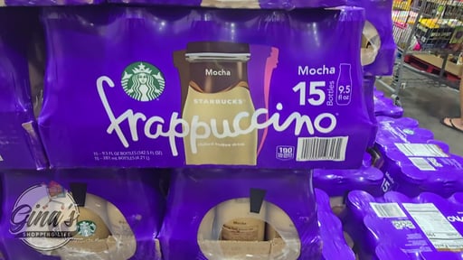 Starbucks Mocha Frappuccino 15/9.5 Ounce Bottles