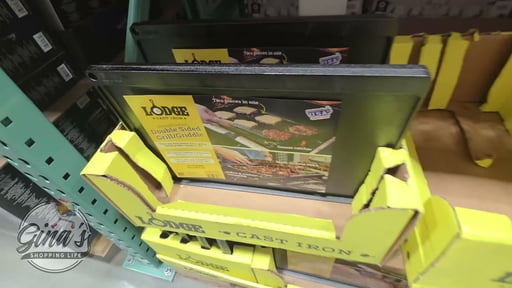 Lodge Seasoned Cast Iron Reversible Grill/Griddle
