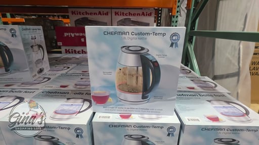 Chefman Kettle 1.8 Ltr with Tea Infuser