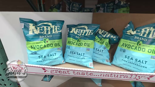 Kettle Brand Made with Avocado Oil Sea Salt Pink Peppercorn Chips 22.5 oz