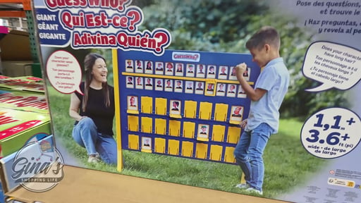 Giant Guess Who? Outdoor Game