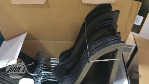 50-Pack Rubberized Hangers
