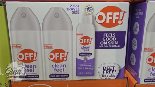 OFF! Clean Feel Insect Repellent, 2-Pack (7.5 oz + 2.5 oz)