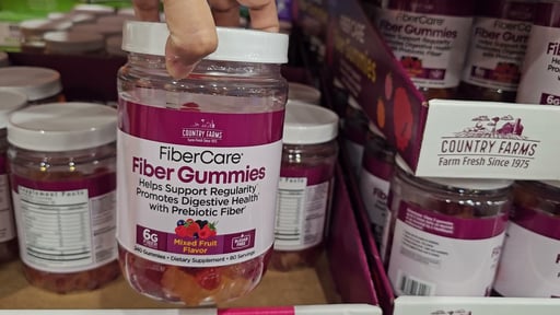 Country Farms Fiber Care Gummies 6g Sugar Free 240 CT