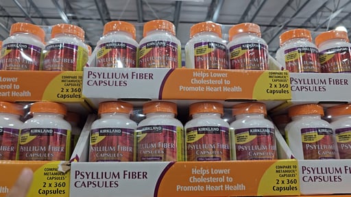Kirkland Signature Psyllium Fiber Capsules