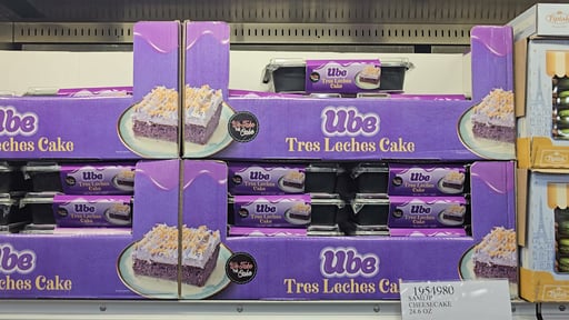 Ube Tres Leches Cake