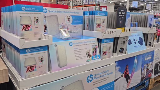 HP Sprocket Select Photo Printer Bundle