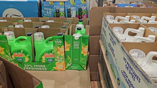 Gain Liquid High Efficiency 170 fl oz 159 Loads 5.3 Quarts