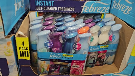 Febreze Air Effects Variety 4 Pack, 4/8.8 oz (2.2 lbs)