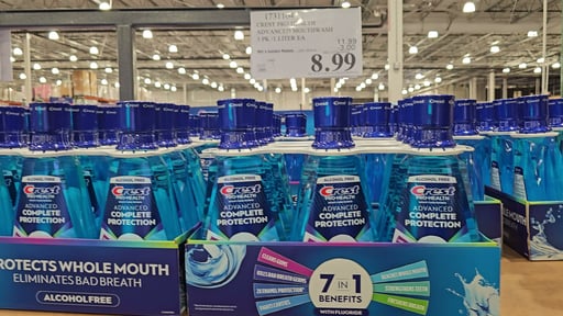 Crest Pro-Health Advanced Mouthwash 3 Pack / 33.8 FL OZ Each