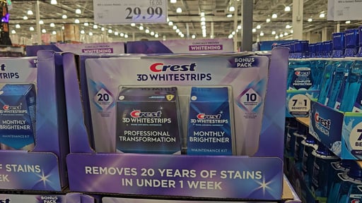 Crest 3D Whitestrips 20 + 10 Strips