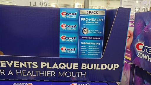Crest Pro-Health Advanced Toothpaste 5 Pack / 5.9 oz