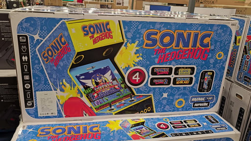 Arcade1Up Sonic the Hedgehog Supreme Arcade Machine