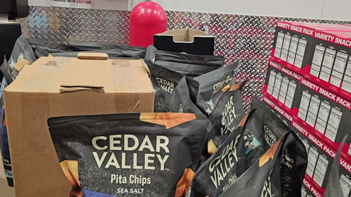 Cedar Valley Sea Salt Pita Chips 26.8 oz
